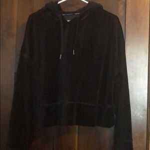 Calvin Klein velvet sweatshirt